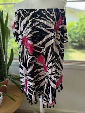 Ava Sky Dress Sunkiss - Pink Pineapple